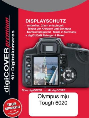 DIGICOVER  Protection d'&eacute;cran premium pour Olympus mju Tough 6020