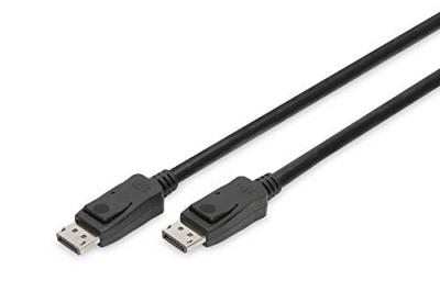 DIGITUS  AK-340106-010-S c&acirc;ble DisplayPort 1 m Noir AK-340106-010-S