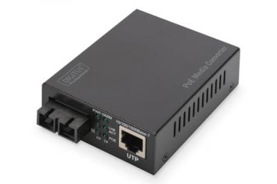 DIGITUS  DN-82150 LAN 10/100/1000 Mo/s, SC Duplex Convertisseur de m&eacute;dias 10 / 100 / 1000 MBit/s