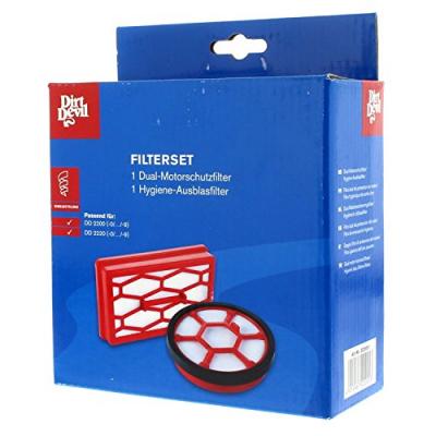 DIRT DEVIL  2220001 kit de 3 filtres pour aspirateur sans sac rebel 22