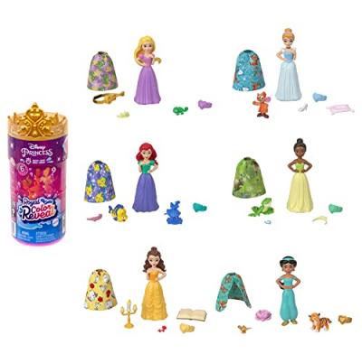 MATTEL Poup&eacute;e Disney Princesses Colo Reveal Royal Mod&egrave;le al&eacute;atoire