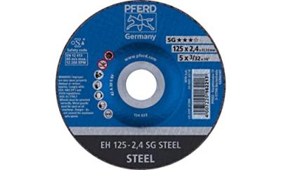 Disque &agrave; tron&ccedil;onner ps-forte a &agrave; moyeu d&eacute;port&eacute; acier pferd (125 - 2,4)