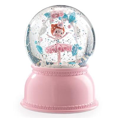 DJECO Veilleuse boule de neige Ballerine