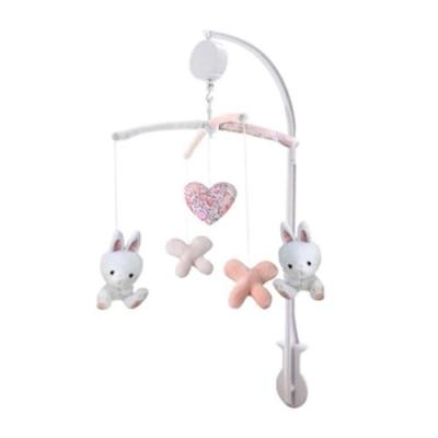 DOMIVA Mobile musical Lapinou - Rose - 60 x 40cm