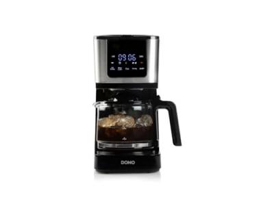 DOMO Cafeti&egrave;re filtre programmable 10 tasses 900w noir DO733K