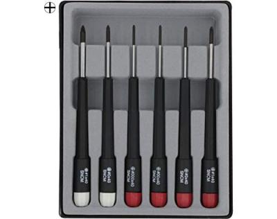 DONAU ELEKTRONIK Lot de tournevis (6 pi&egrave;ces) Donau 280-61 cruciforme Phillips, cruciforme Pozidriv 1 pc(s)