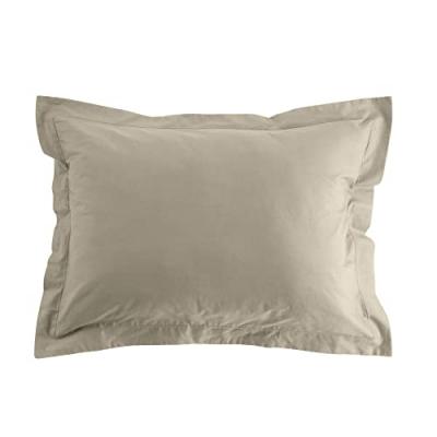 DOUCEUR D INTERIEUR Taie d'oreiller Biolina en coton biologique taupe 50x70