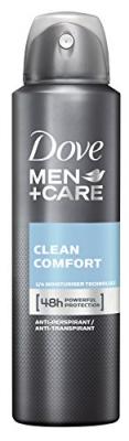 DOVE  Men+Care Clean Comfort D&eacute;odorant anti-transpirant en spray 150 ml