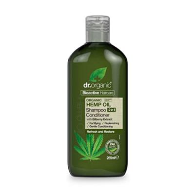 DR. ORGANIC Bioactive Organic aceite de c&aacute;&ntilde;amo champ&uacute; acondicionador 265 ml