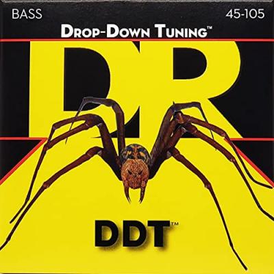 DR  String DDT-45 op Down Tuning Jeu de cordes pour guitare basse