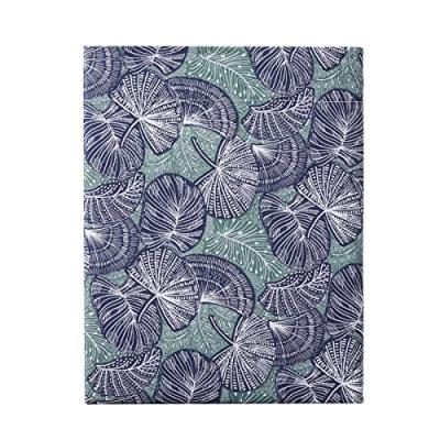 ESSIX Drap Plat imprim&eacute; en Percale de Coton, Zephyr, 180x290 cm, 