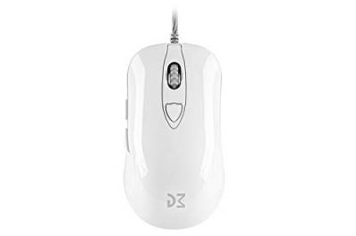 GENERIQUE Souris Dream Machines DM1 FPS Sans Fil USB Laser 6 Boutons Blanc