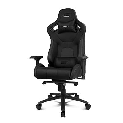 DRIFT  DR600BK Si&egrave;ge pour jeu vid&eacute;o Fauteuil de gaming Si&egrave;ge rembourr&eacute; Noir