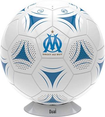 DUAL Enceinte Bluetooth Olympique de Marseille forme BALLON 
