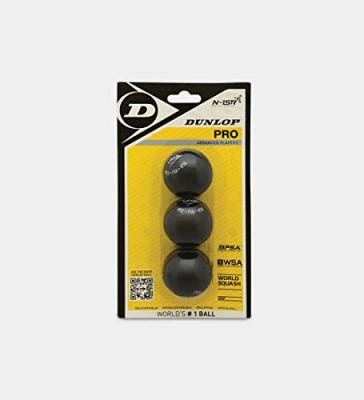 DUNLOP  Squash - Noir - Balles Squash taille UNICA