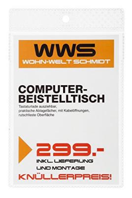 DURABLE  229719 Bo&icirc;te de 100 Pochettes &agrave; suspendre pour documents A6