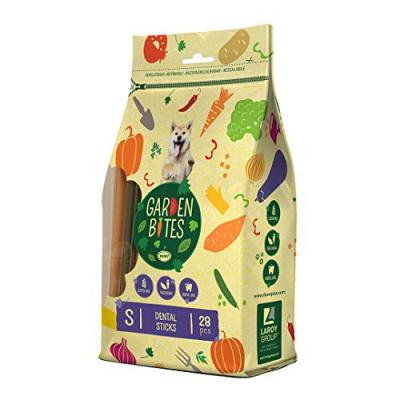 GARDEN BITES Duvo+ Dental Sticks Dog Snack For Brushing Teeth 13 Cm 420g Jaune