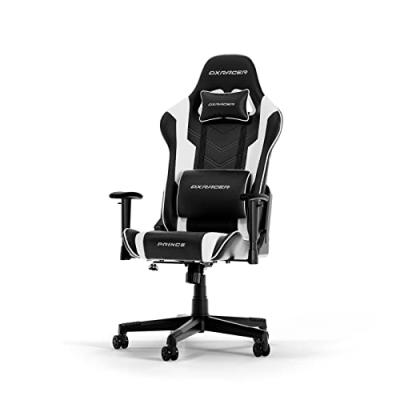 DXRACER  fauteuil gamer prince p132 (noirblanc) GC-P132-NW-FX1