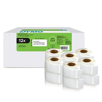DYMO  12 Grande &Eacute;tiquette De Retour Autocollante Labelwriter - &reg;