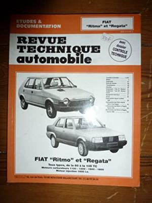ETAI E.T.A.I - Revue Technique Automobile 392.6 - FIAT REGATA - 1978 &agrave; 1990