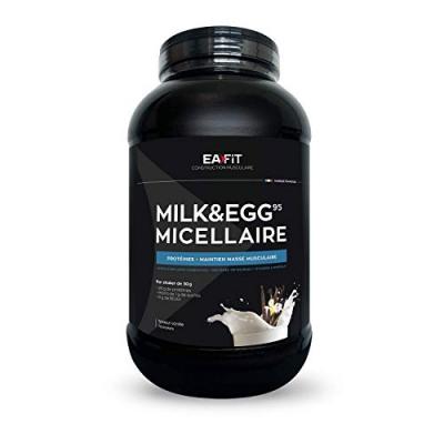 EAFIT  Milk&Egg 95 micellaire saveur vanille pot de 2,2kg