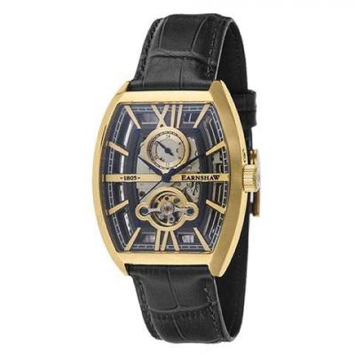  Montre Homme EARNSHAW Holborn - ES-8111-02 Bracelet Cuir Noir
