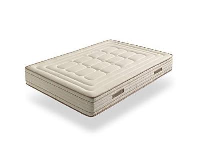 MATRIS Matelas 140x190 ensach&eacute;s hybride Bamboo Nuit Hauteur 30 +/- 2 Fermet&eacute; moyen &eacute;lev&eacute;. ECCOX