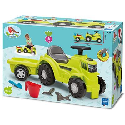 ECOIFFIER Porteur tracteur remorque 85 cm garni  ECO3280250043591