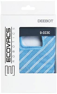ECOVACS  D-CC3C - Chiffon nettoyant - pour robot aspirateur (pack de 3)
