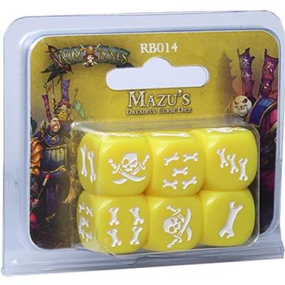 ASMODEE Rum & Bones Set De D&eacute;s Le Redoutable Fl&eacute;au De Mazu