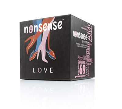 ASMODEE Editions du Hibou- Nonsense Love Jeu de Soci&eacute;t&eacute;, HIB0153, Version Fran&ccedil;aise