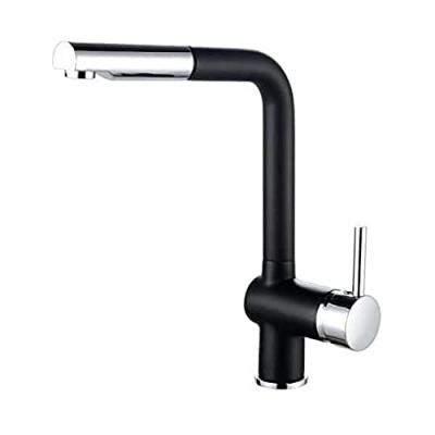 GENERIQUE Robinet mitigeur inox brosse pour evier de cuisine bec haut col de cygne