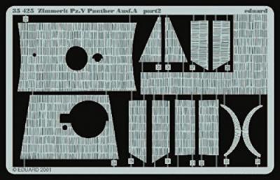 EDUARD  Zimmerit Pz.Kpfw.V Panther Ausf. A (pour maquette Tamiya TA350
