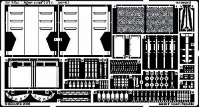 EDUARD ACCESSORIES Tiger I Ausf. E/h1 For Italeri Kit Ausen- 1:35e - 