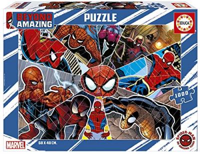 EDUCA BORRAS SPIDER-MAN BEYOND AMAZING - Puzzle de 1000 pi&egrave;ces