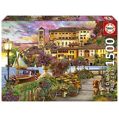 EDUCA  Borras 1500 Pieces Pieces Italian Promenade Puzzle Multicolore