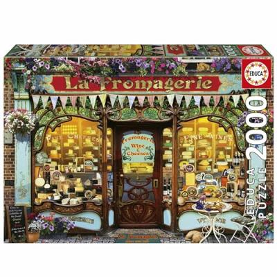 EDUCA Puzzle 2000 pi&egrave;ces : LA FROMAGERIE