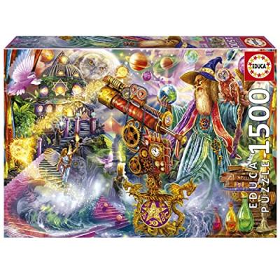 EDUCA  Borras 1500 Pieces Pieces Wizard Spell Puzzle Multicolore