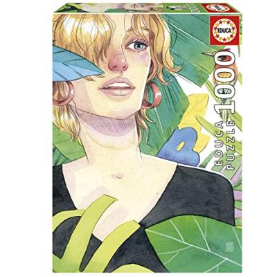  Educa Borras 1000 Pieces Tropical Esther Gili Puzzle Multicolore