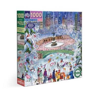 EEBOO Puzzle 1000 pi&egrave;ces  New York City Skaters 