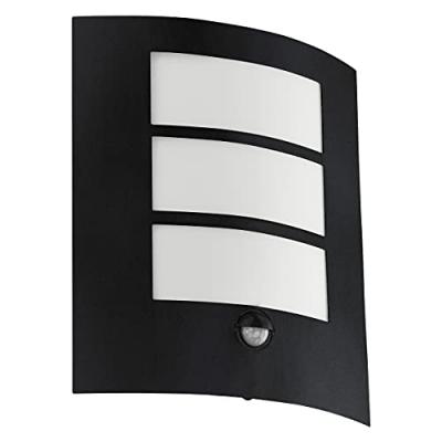 EGLO City applique murale d'ext&eacute;rieur encastrable noire ip44