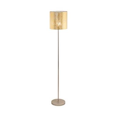 EGLO Viserbella lampadaire avec abat-jour champagne