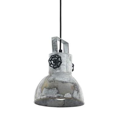 EGLO  lampe suspendue barnstaple noir zinc 425533
