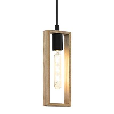 EGLO  Littleton Suspension Luminaire Suspension 1 Ampoule Noir