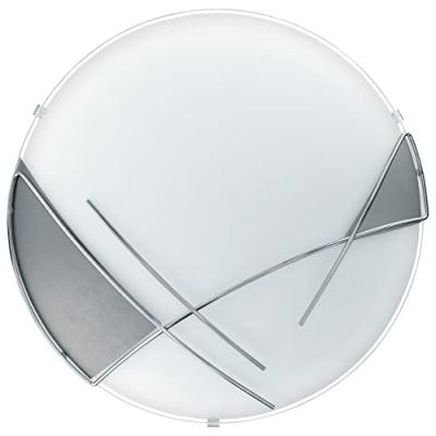 EGLO  - Applique murale/Plafonnier raya blanc, chrome, E27 max. 1X60W