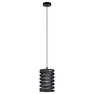 EGLO Cremella Plafonnier Slim Suspension Noir