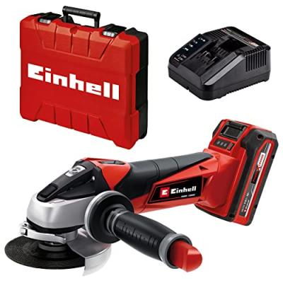 EINHELL  Meuleuse d'angle sans fil TE-AG 18/115 Li Kit (1x3,0Ah)