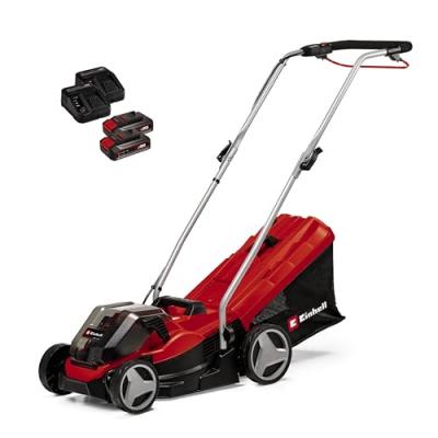 EINHELL Ge-cm 36/33 3413210 30l 33cm 18v 250m&sup2; 2 lithium-ion plastique rouge