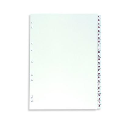 ELBA  Intercalaire A4 Alphab&eacute;tique 26 Positions Blanc