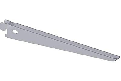 ELEMENT SYSTEM Console en U double - 47 x 5 cm - argent mat
